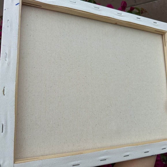 Original painting art acrylic on canvas lucky blissful elements 14*11 unframed - Picture 9 of 11